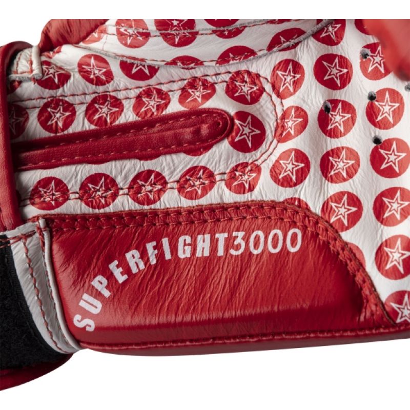 TOP TEN RTT-10 SUPERFIGHT 3000 STARS Boxing Gloves (WAKO APPROVED new) 10 oz+czerwony kesztyű