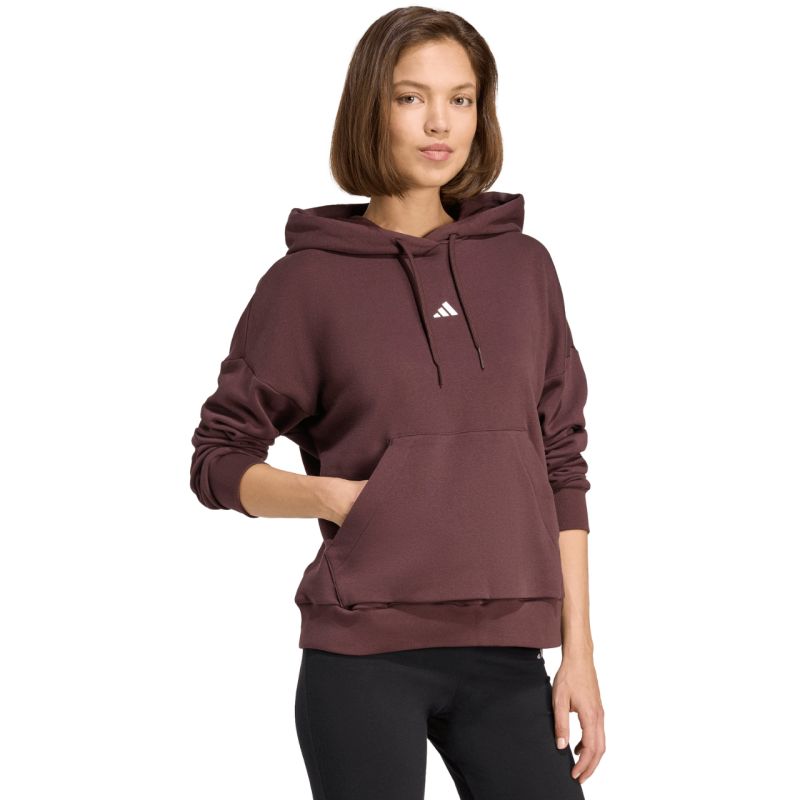 adidas Essentials Small Logo Feel Cozy Women's Sweatshirt Brown JV7314 Kiegészítő
