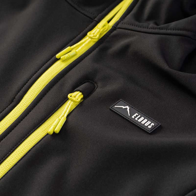 Elbrus Iver II Softshell fekete dzseki