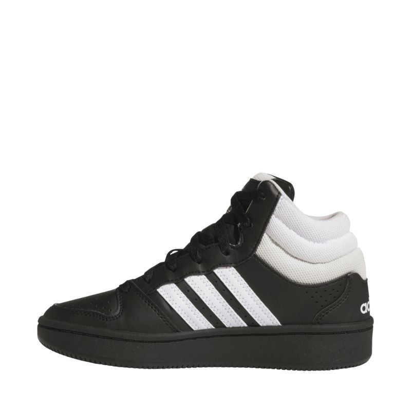 Adidas Hoops Mid Classic Black Kids fekete gyerek cipő KI1075
