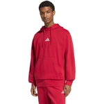 Men's adidas Essentials Feelcozy Hoodie red KC0907 piros kapucnis pulóver