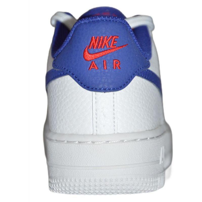 Nike Air Force 1 White/Deep royal blue women's - CT3839-101 kék utcai cipő