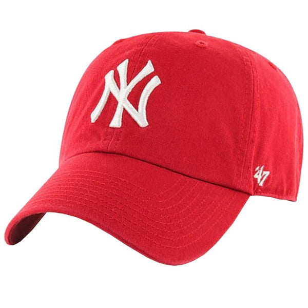 47 Brand New York Yankees MLB Clean Up Cap B-RGW17GWS-RD Sapka
