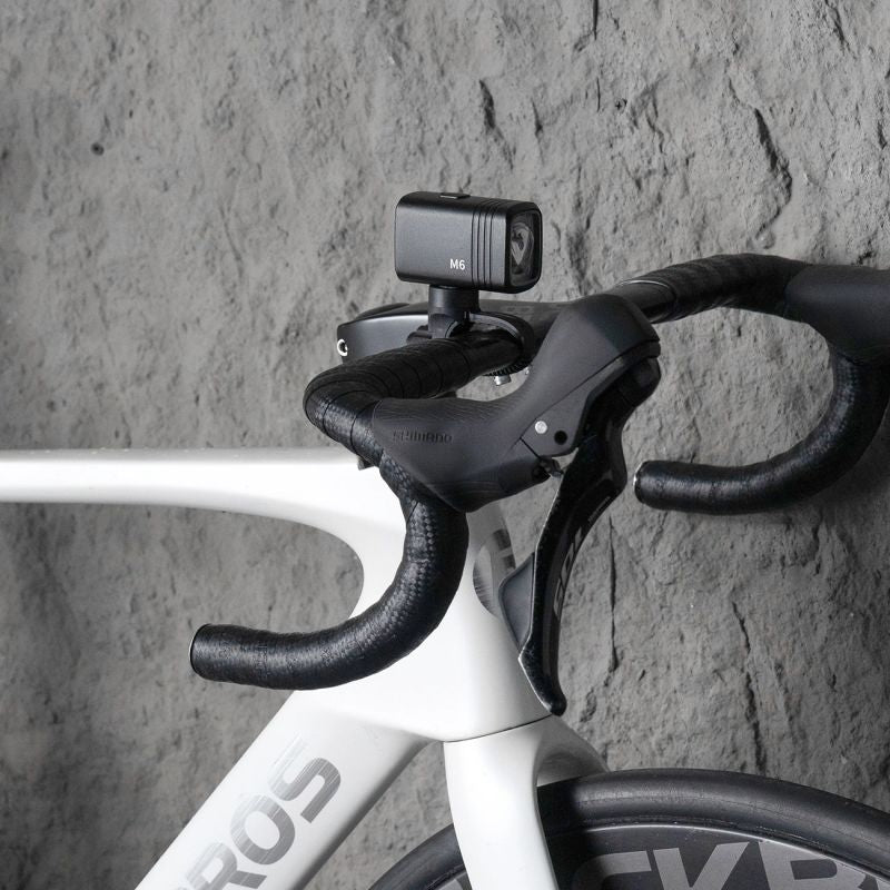 Rockbros M6 1000 lm front rechargeable bike light 2800 mAh - black