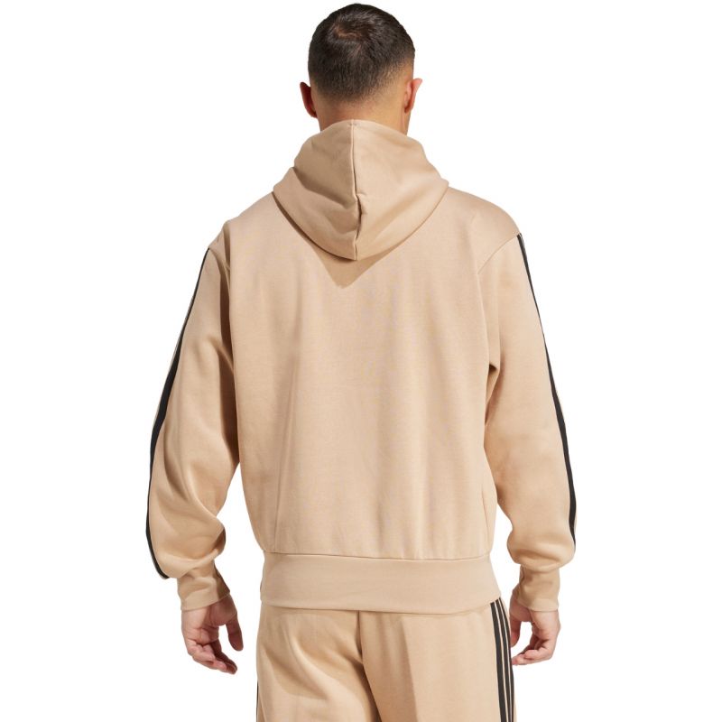 adidas Essentials 3-Stripes Fleece Hoodie M JX0695 pulóver