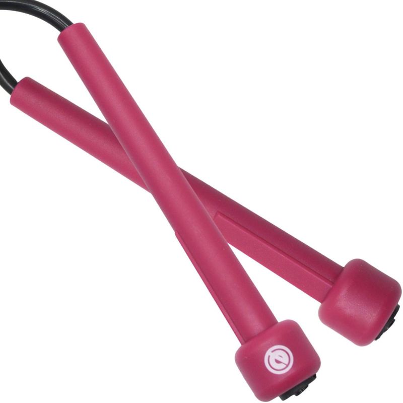 Enero Pvc Speed Skipping Rope 285cm Pink Fit rózsaszín ropes, training equipment