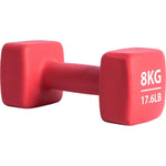 Pure 2 Improve NEOPRENE Dumbbell 8KG dumbbell, strength training equipment, training equipment