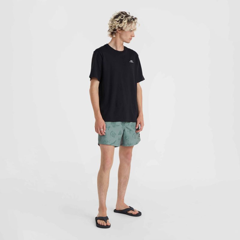 O'Neill Mix&Match Cali Print 15'' Swim zöld shorts, swimming shorts