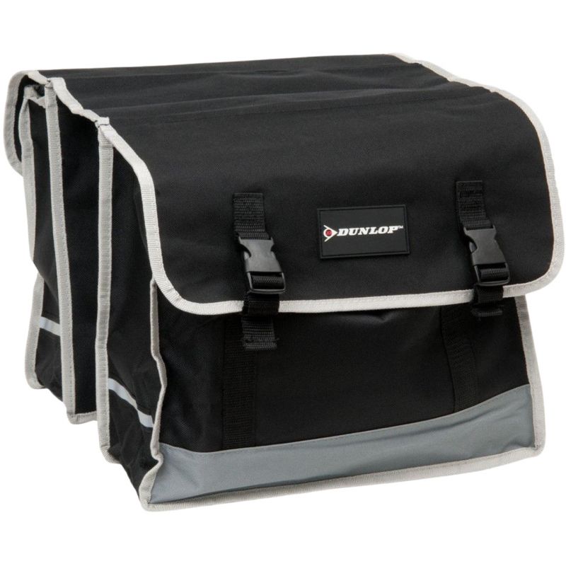 Dunlop double pannier rack bicycle 26L fekete táska 417400