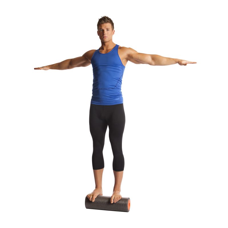 Body Sculpture 3-in-1 yoga and massage roller BB szürke edzőfelszerelés BB0231