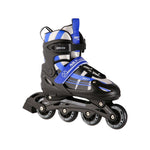 Nils Extreme 2-in-1 navy blue size S (31–34) inline skates with replaceable hockey blade sötétkék korcsolya 16-21-112