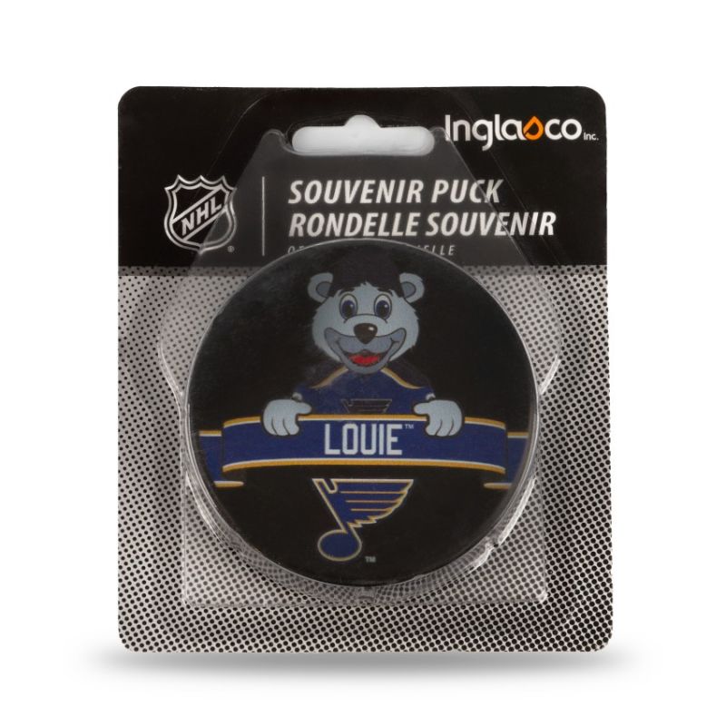 Inny Inglasco NHL Mascot Hockey Puck 510AN001901 Edzőfelszerelés fekete