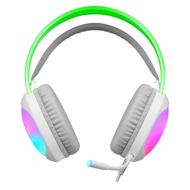 Defender Eclipse RGB Headphones with Microphone White