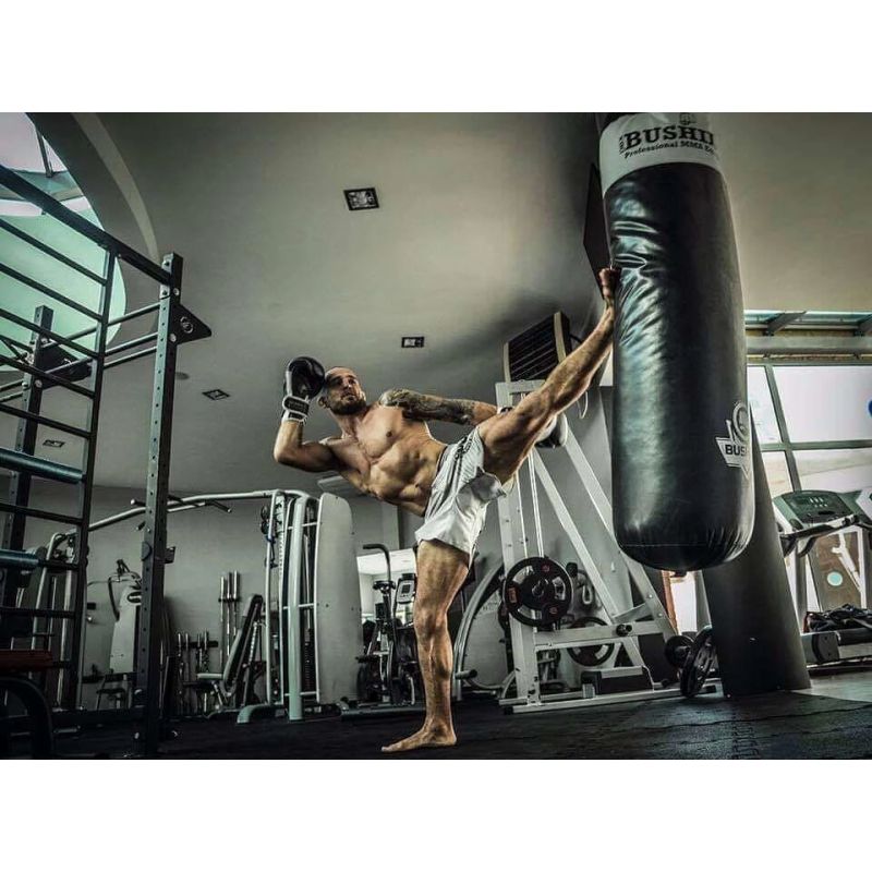 DBX Bushido Punching bag - 140 White - 140 cm / 40 kg fehér punching bags