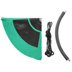 Enero Stork'S Nest Garden Swing 110cm Xxxl Green zöld furniture