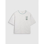 Women's oversize printed T-shirt 4F 4FRSS25TTSHF2979-26M póló