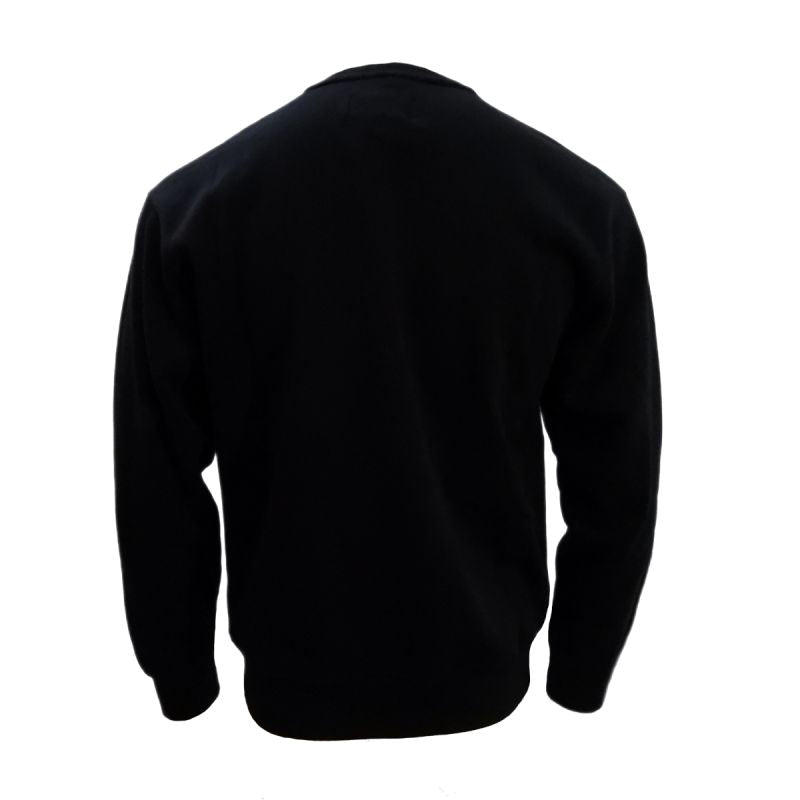AIR Jordan Men's Brooklyn Fleece Crew-Neck Sweatshirt Black - fekete pulóver