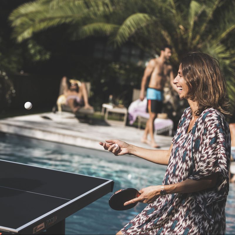 Inny Cornilleau P-BALL ITTF table tennis balls white 3 pcs. Labda