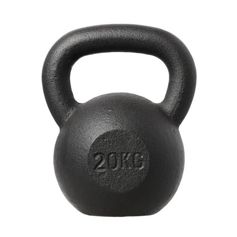 HMS Cast iron kettlebell KZG20 20kg fekete edzőfelszerelés 17-64-015