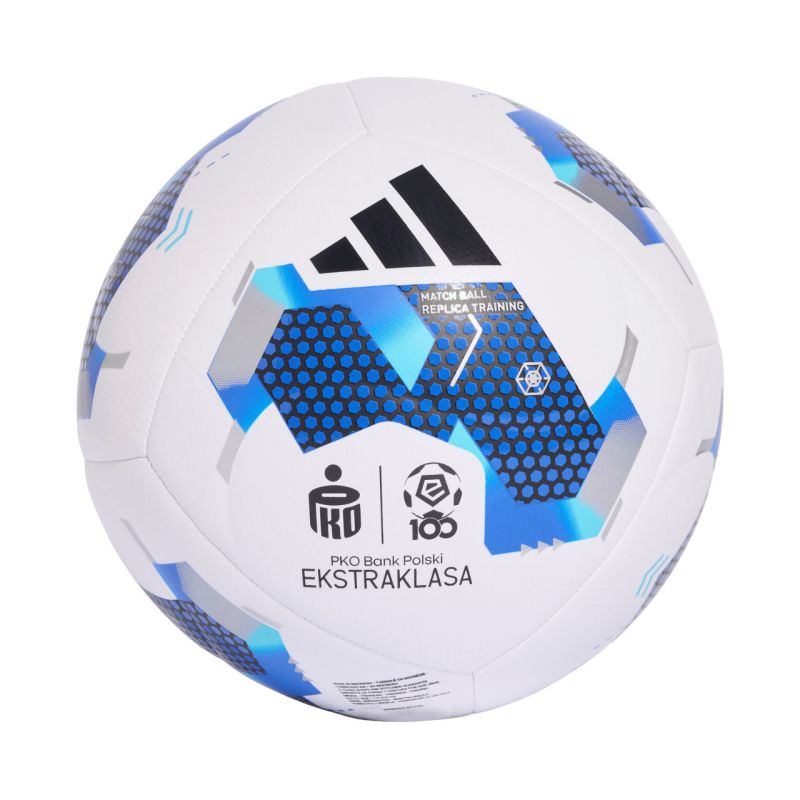 Adidas Ekstraklasa 26/27 Training white and kék labda KE5152