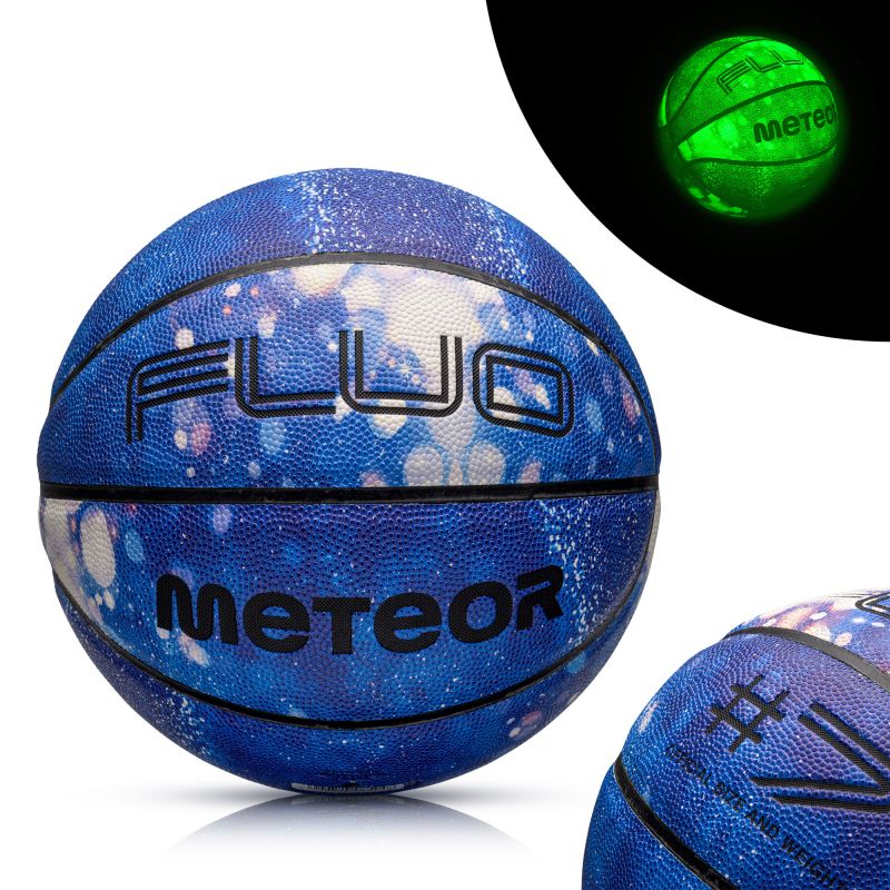Meteor Fluo 7 Basketball uniw labda