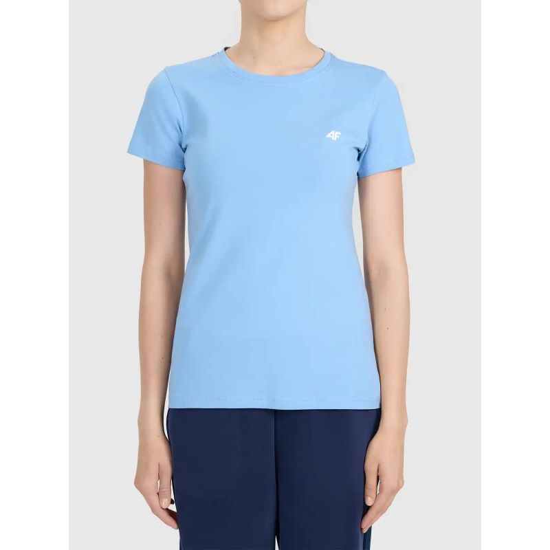 Slim T-shirt from the 4F basic women's collection 4FWMM00TTSHF3306-32S 2xl póló