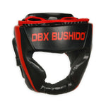 DBX Bushido Boxing Helmet - Phantom Red piros helmets, martial arts equipment