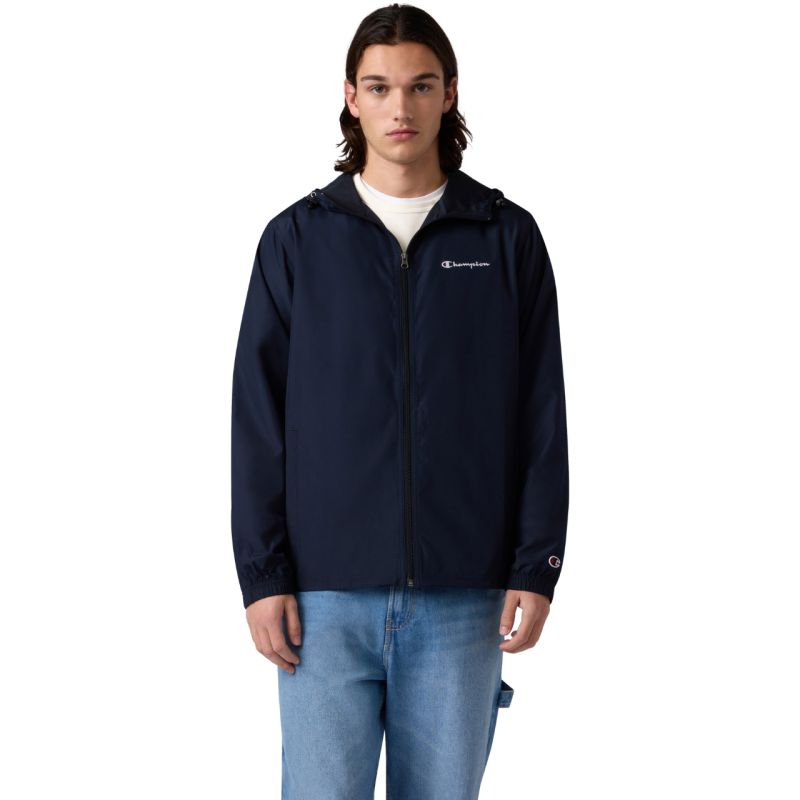Champion Windbreaker Men's Navy Blue 222272 BS501 sötétkék kabát