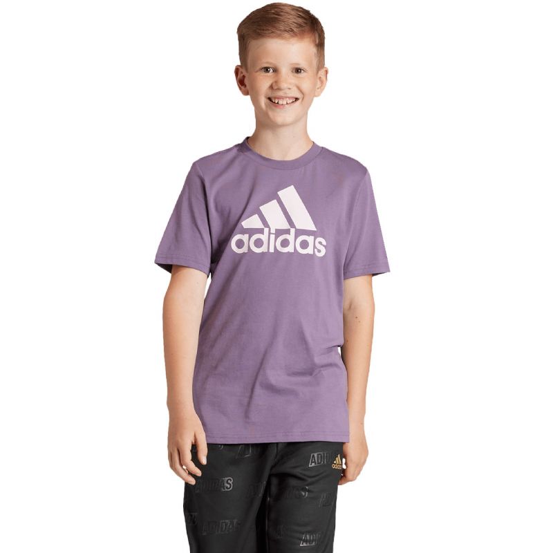 Adidas Essentials Big Logo Cotton Tee Jr IJ7061 Póló