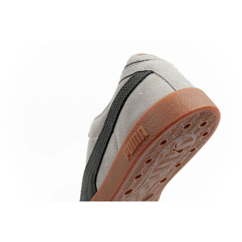 Puma Club II Era men's sports shoes, leather sneakers, szürke utcai cipő