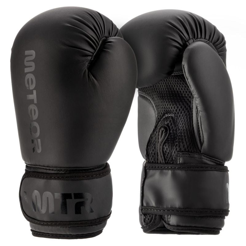 Meteor 4 oz Training Boxing Gloves, Velcro, PU uniw kesztyű