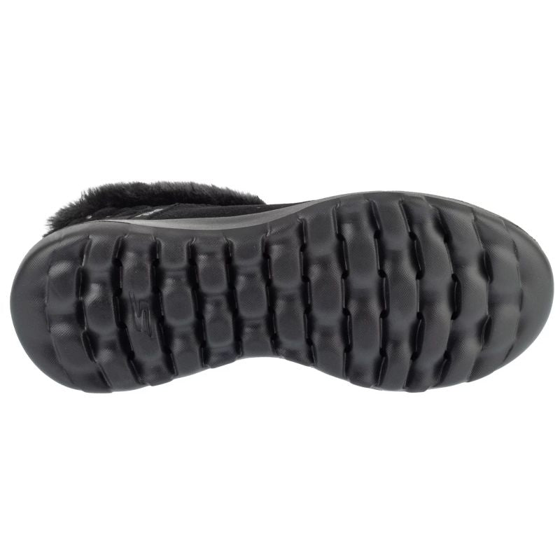 Skechers Slip-Ins: On-The-Go Joy - Cozy Shimmer Black fekete utcai cipő 144816-BBK