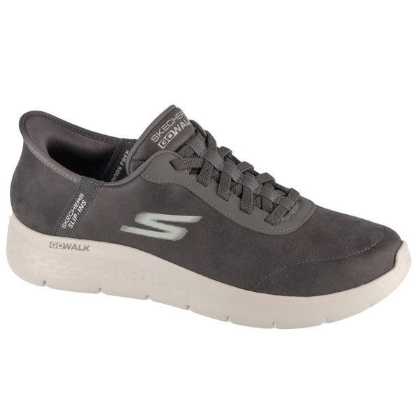 Skechers Slip-Ins: GO Walk Flex - Smooth Motion 216326-GRY Gray 44 Cipő