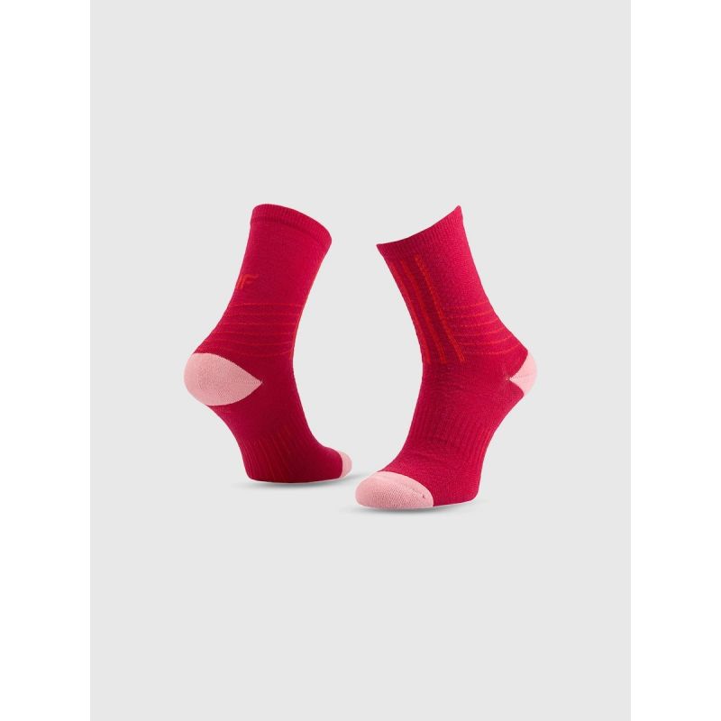 4F Women's long trekking socks zokni 4FRSS26UFSOF356-91S