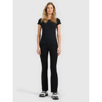 4F Women's knit with flared legs leggings 4FRAW25TTIGF320-20S