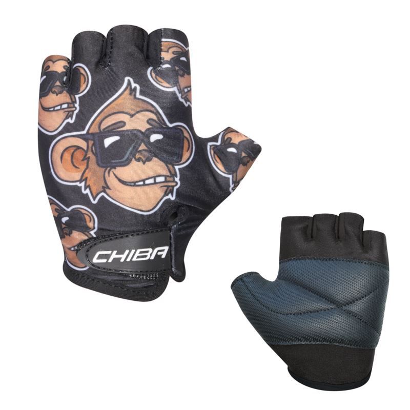 CHIBA COOL KIDS gloves black monkey