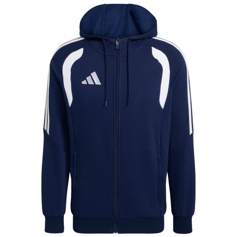 Men's adidas Tiro 26 League Sweat Full Zip Hoodie Navy Blue KF3320 sötétkék póló