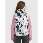 Girls' down vest with synthetic filling 4F 4FJRAW25TVJAF320-11A mellény
