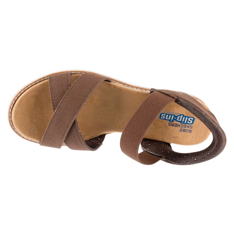 Skechers Desert Kiss-Golden Lily Brown Size barna utcai cipő 114418-CHOC