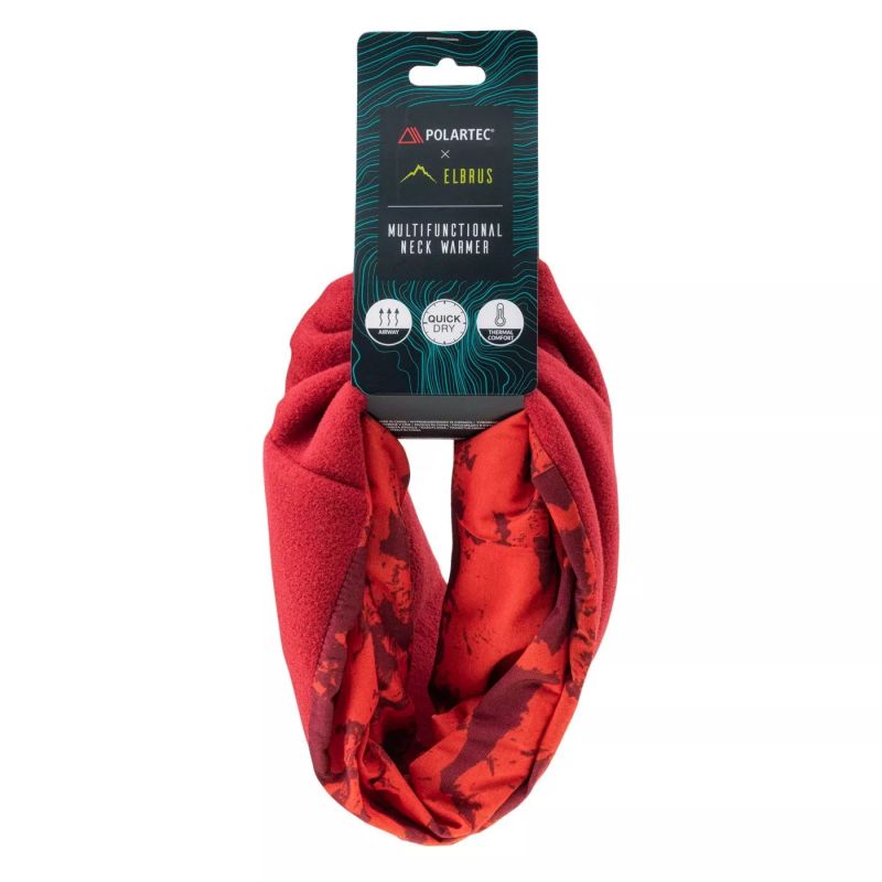 Elbrus Berri Polartec scarf piros chimneys
