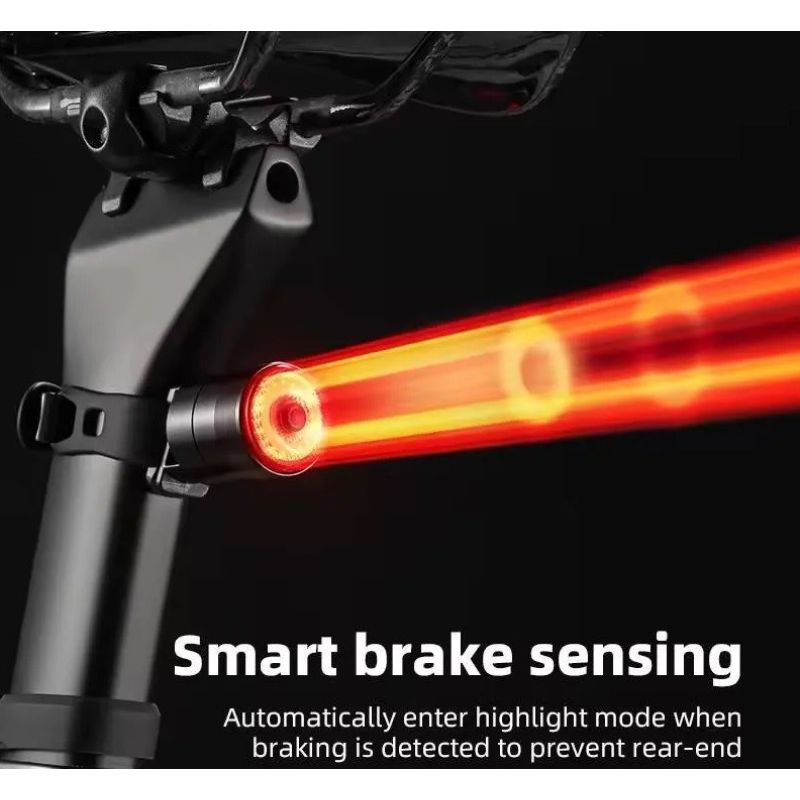 Rockbros rear under-seat bicycle light tourist equipment