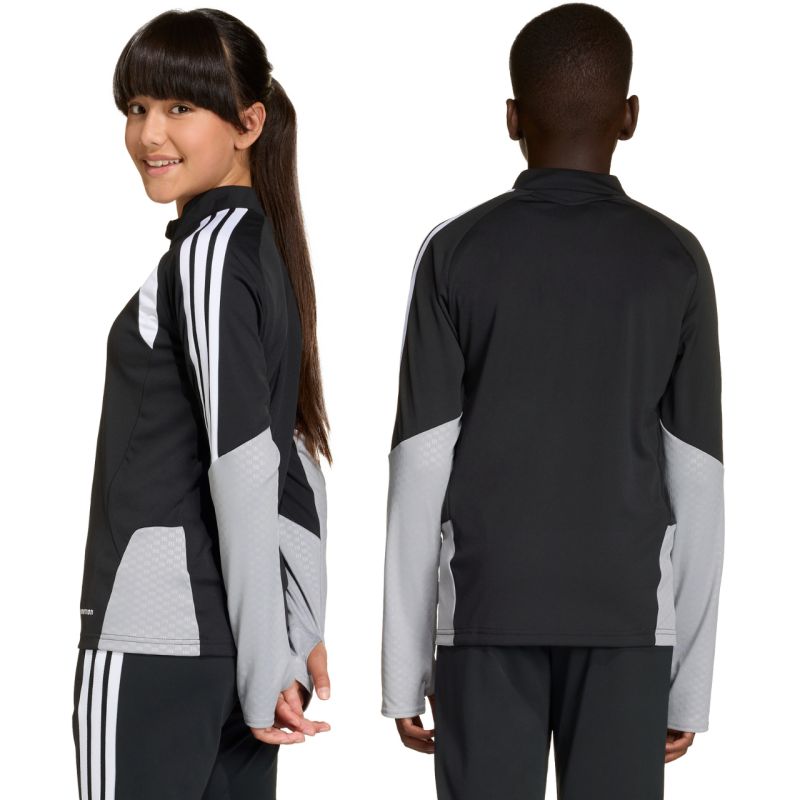 adidas Tiro 26 Competition Training Top for Kids, Black and Gray KA7572 116 cm pulóver