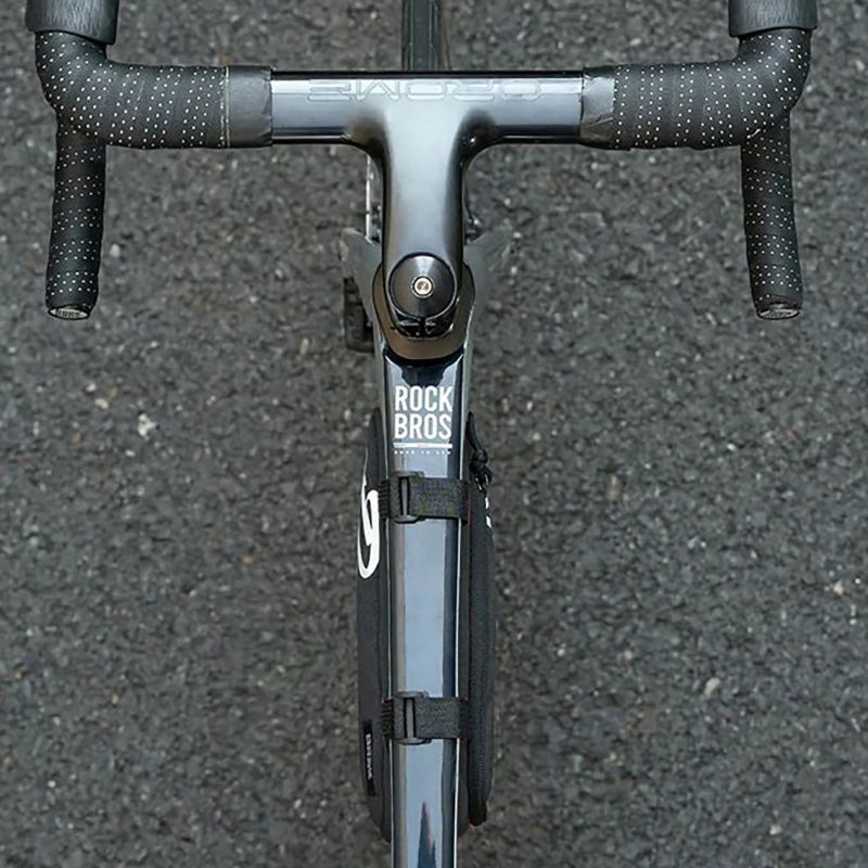 Rockbros G002 Flash Journey Triangle Frame Bike 1.4L - Black 1.4 l \ czarny táska