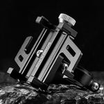 Rockbros 699-BK Aluminium Alloy Bicycle Phone Holder – Black fekete telefontartó Rockbros-699-BK