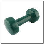 HMS Vinyl-coated cast iron weight 4.0 KG zöld súlyzó 17-47-006