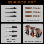 Harrows LUKE WOODHOUSE SERIES 3 darts 90% softip Egyéb