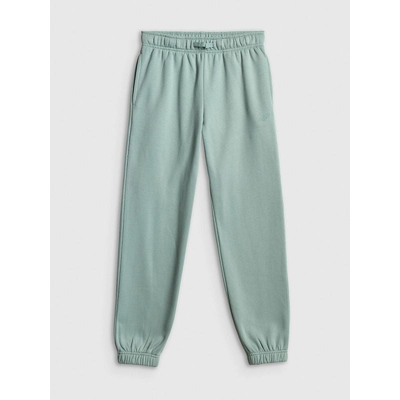Girls' jogger sweatpants 4F 4FJRSS26TTROF1795-47S nadrág