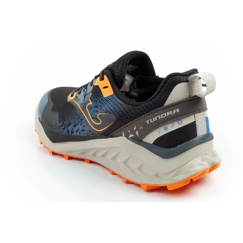 Joma Men's Tundra Cushioned Trail Running Shoes, Black