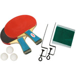 Enero Table Tennis Set 2 Rackets 3 Balls And Net fekete nets, sets