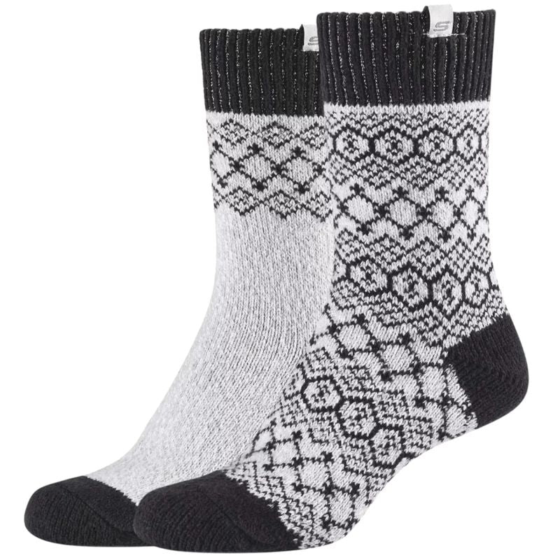 Skechers Casual Cozy Jacquard 2PPK Socks SK41047-9202 Gray 35-38 General
